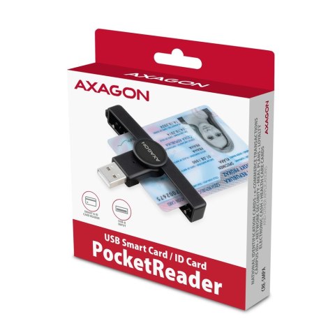 CRE-SMPA Czytnik kart identyfikacyjnych PocketReader USB-A CRE-SMPA Czytnik kart identyfikacyjnych PocketReader USB-A