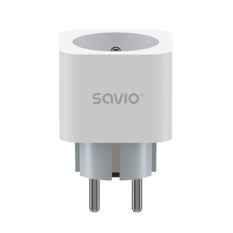 Inteligentne gniazdko Wi-Fi 16A Pomiar zużycia energii, AS-01 Białe Inteligentne gniazdko Wi-Fi 16A Pomiar zużycia energii, AS-01 Białe