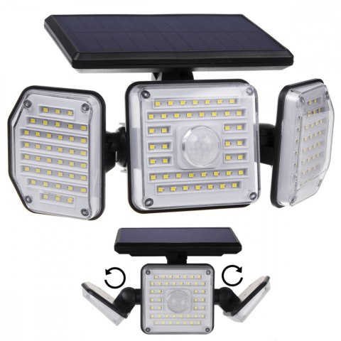 Solarna lampa LED z czujnikiem MCE615 Solarna lampa LED z czujnikiem MCE615