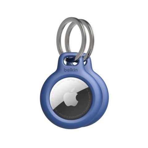 Uchwyt breloczek do kluczy Secure Holder do AirTag - 2 pak, niebieski Uchwyt breloczek do kluczy Secure Holder do AirTag - 2 pak, niebieski