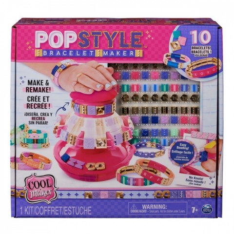 Zestaw do tworzenia bransoletek Cool Maker - Pop Style Zestaw do tworzenia bransoletek Cool Maker - Pop Style