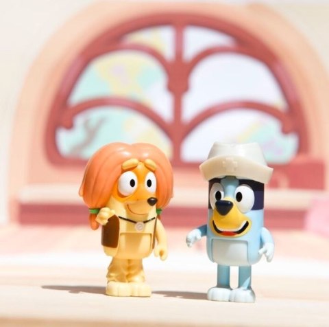 Zestaw figurek Bluey 2pak Wizyta u lekarza Zestaw figurek Bluey 2pak Wizyta u lekarza