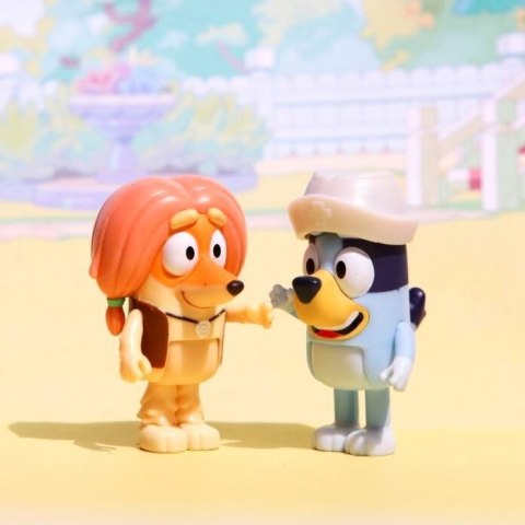 Zestaw figurek Bluey 2pak Wizyta u lekarza Zestaw figurek Bluey 2pak Wizyta u lekarza