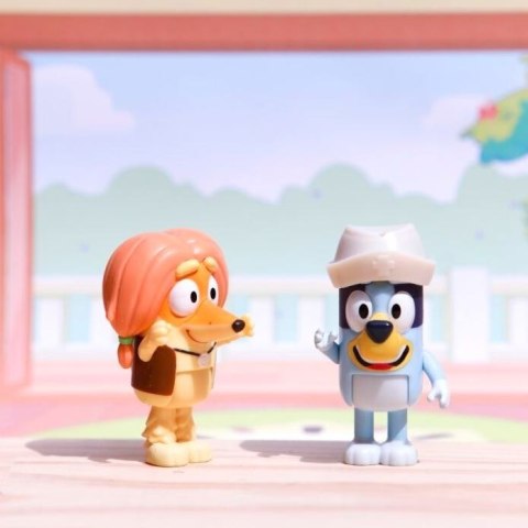 Zestaw figurek Bluey 2pak Wizyta u lekarza Zestaw figurek Bluey 2pak Wizyta u lekarza
