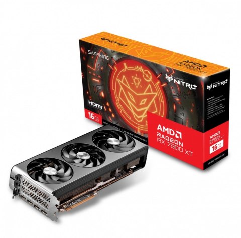 Karta graficzna Radeon RX 7800 XT Gaming OC 16G GDDR6 256bit 2DP/2HDMI Karta graficzna Radeon RX 7800 XT Gaming OC 16G GDDR6 256bit 2DP/2HDMI