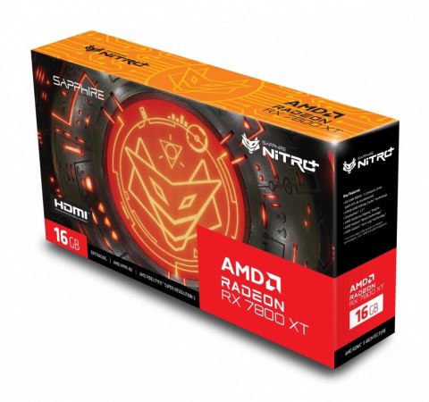Karta graficzna Radeon RX 7800 XT Gaming OC 16G GDDR6 256bit 2DP/2HDMI Karta graficzna Radeon RX 7800 XT Gaming OC 16G GDDR6 256bit 2DP/2HDMI
