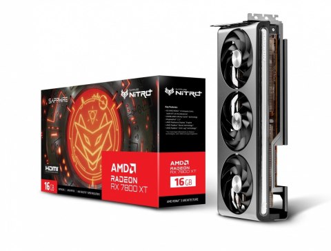 Karta graficzna Radeon RX 7800 XT Gaming OC 16G GDDR6 256bit 2DP/2HDMI Karta graficzna Radeon RX 7800 XT Gaming OC 16G GDDR6 256bit 2DP/2HDMI