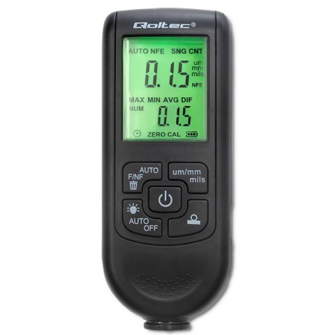 Miernik grubości lakieru z wyświetlaczem LCD | 0~2000um Miernik grubości lakieru z wyświetlaczem LCD | 0~2000um