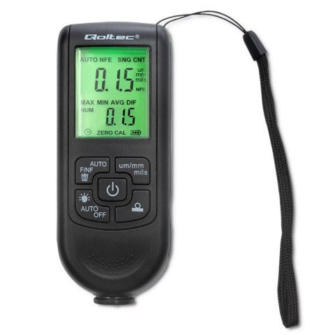 Miernik grubości lakieru z wyświetlaczem LCD | 0~2000um Miernik grubości lakieru z wyświetlaczem LCD | 0~2000um