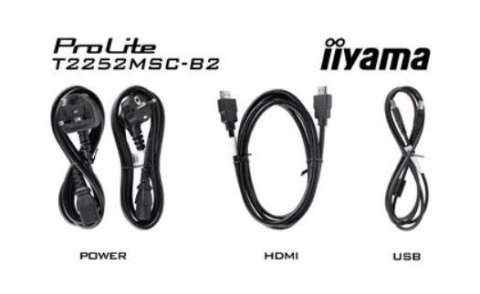 Monitor 22 cale T2252MSC-B2 10 PKT. POJ,IPS,HDMI,DP,2x1W,7H Monitor 22 cale T2252MSC-B2 10 PKT. POJ,IPS,HDMI,DP,2x1W,7H