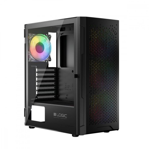 Obudowa Komputerowa LOGIC ARAMIS ARGB MIDI USB 3.0 Czarna Obudowa Komputerowa LOGIC ARAMIS ARGB MIDI USB 3.0 Czarna