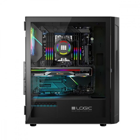Obudowa Komputerowa LOGIC ARAMIS ARGB MIDI USB 3.0 Czarna Obudowa Komputerowa LOGIC ARAMIS ARGB MIDI USB 3.0 Czarna
