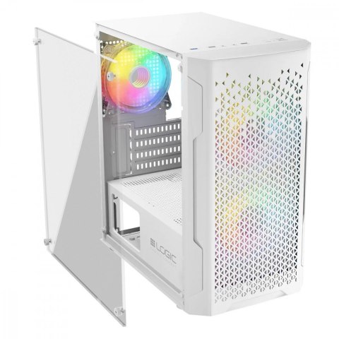 Obudowa Komputerowa Logic Aramis ARGB Mini USB 3.0 Biała Obudowa Komputerowa Logic Aramis ARGB Mini USB 3.0 Biała