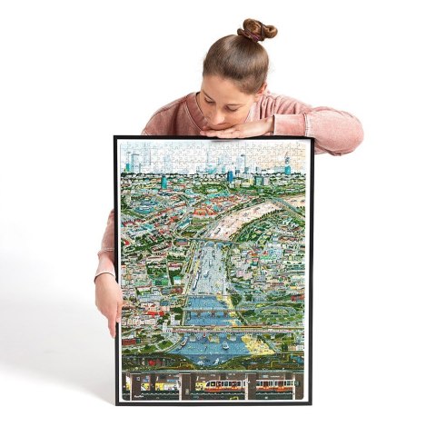 Puzzle Puzzlove Miasto Warszawa 1000 elementów Puzzle Puzzlove Miasto Warszawa 1000 elementów