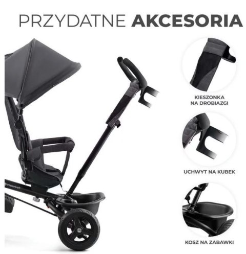 Rowerek trójkołowy AVEO MALACHITE GREY Rowerek trójkołowy AVEO MALACHITE GREY