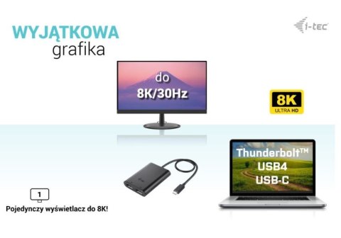 Stacja dokująca USB-C Dual 4K/60Hz (single 8K/30Hz) DP Video Adapter Stacja dokująca USB-C Dual 4K/60Hz (single 8K/30Hz) DP Video Adapter