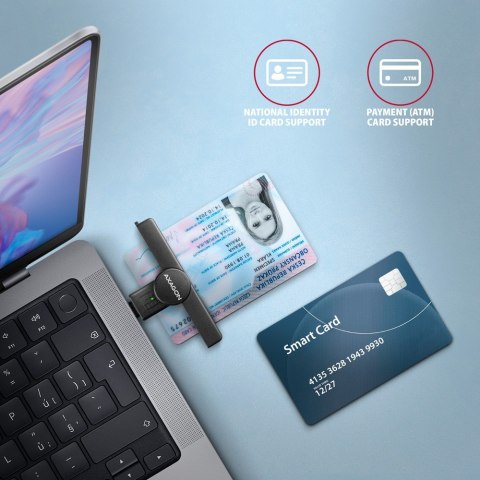 CRE-SMPC Czytnik kart identyfikacyjnych PocketReader USB-C CRE-SMPC Czytnik kart identyfikacyjnych PocketReader USB-C