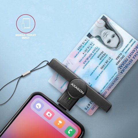 CRE-SMPC Czytnik kart identyfikacyjnych PocketReader USB-C CRE-SMPC Czytnik kart identyfikacyjnych PocketReader USB-C