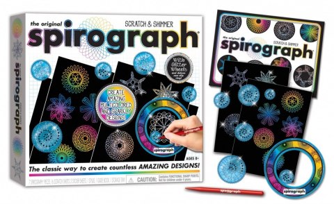 Spirograf Zestaw do zdrapywania Spirograf Zestaw do zdrapywania