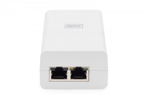 Zasilacz/Adapter PoE 802.3af, max. 48V 15.4W Gigabit 10/100/1000 Mbps, aktywny, Biały Zasilacz/Adapter PoE 802.3af, max. 48V 15.4W Gigabit 10/100/1000 Mbps, aktywny, Biały
