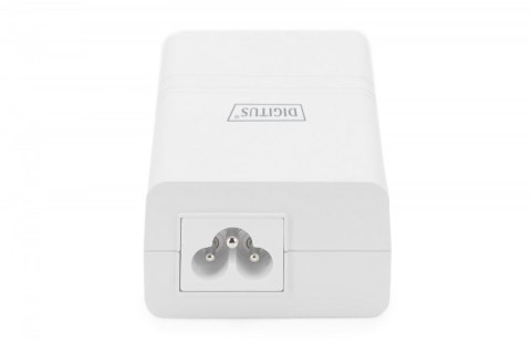 Zasilacz/Adapter PoE 802.3af, max. 48V 15.4W Gigabit 10/100/1000 Mbps, aktywny, Biały Zasilacz/Adapter PoE 802.3af, max. 48V 15.4W Gigabit 10/100/1000 Mbps, aktywny, Biały