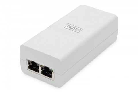 Zasilacz/Adapter PoE+ 802.3at, max. 52V 30W Gigabit 10/100/1000 Mbps, aktywny, Biały Zasilacz/Adapter PoE+ 802.3at, max. 52V 30W Gigabit 10/100/1000 Mbps, aktywny, Biały