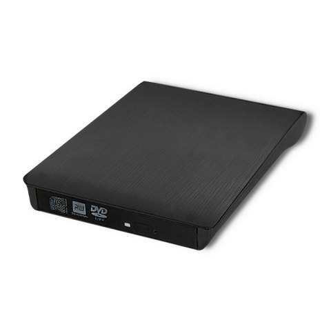 Nagrywarka DVD-RW zewnętrzna | USB 3.0 | Czarna Nagrywarka DVD-RW zewnętrzna | USB 3.0 | Czarna
