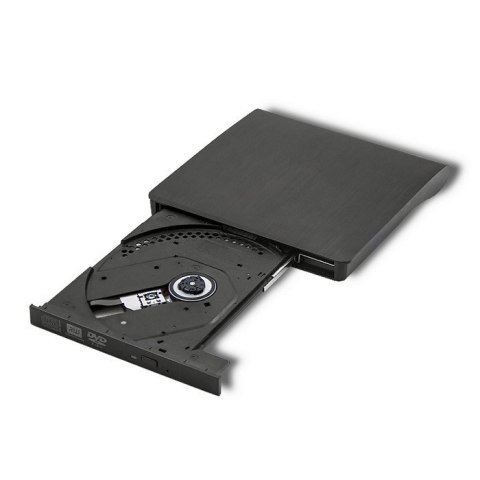 Nagrywarka DVD-RW zewnętrzna | USB 3.0 | Czarna Nagrywarka DVD-RW zewnętrzna | USB 3.0 | Czarna