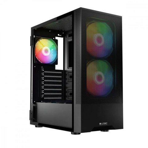 Obudowa komputerowa Arya ARGB USB 3.0 Midi Tower Czarny Obudowa komputerowa Arya ARGB USB 3.0 Midi Tower Czarny