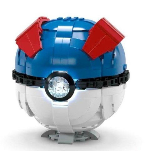 Zestaw konstrukcyjny Mega Construx Duży Great ball Pokemon Zestaw konstrukcyjny Mega Construx Duży Great ball Pokemon