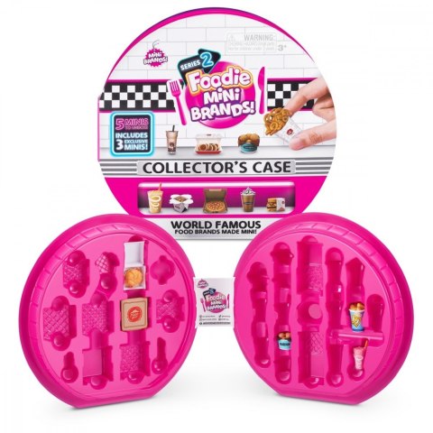 Figurki Foodie Mini Brands Seria 2 Walizeczka kolekcjonerska Figurki Foodie Mini Brands Seria 2 Walizeczka kolekcjonerska