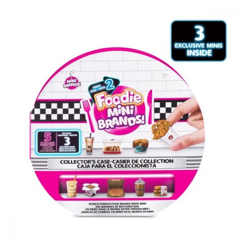 Figurki Foodie Mini Brands Seria 2 Walizeczka kolekcjonerska Figurki Foodie Mini Brands Seria 2 Walizeczka kolekcjonerska