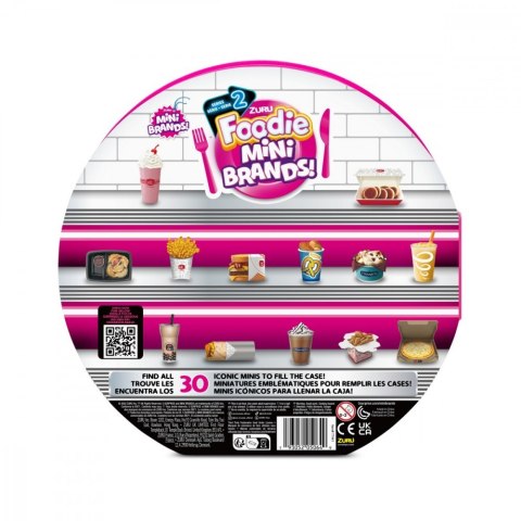 Figurki Foodie Mini Brands Seria 2 Walizeczka kolekcjonerska Figurki Foodie Mini Brands Seria 2 Walizeczka kolekcjonerska