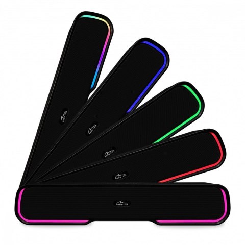 Głośnik Bluetooth typu Soundbar PHANTOM BT MT3180 Bluetooth 5.1+EDR/MP3/MicroSD/USB/AUX/Wbudowany Mikrofon/Micro-USB/RGB/RMS 10W Głośnik Bluetooth typu Soundbar PHANTOM BT MT3180 Bluetooth 5.1+EDR/MP3/MicroSD/USB/AUX/Wbudowany Mikrofon/Micro-USB/RGB/RMS 10W