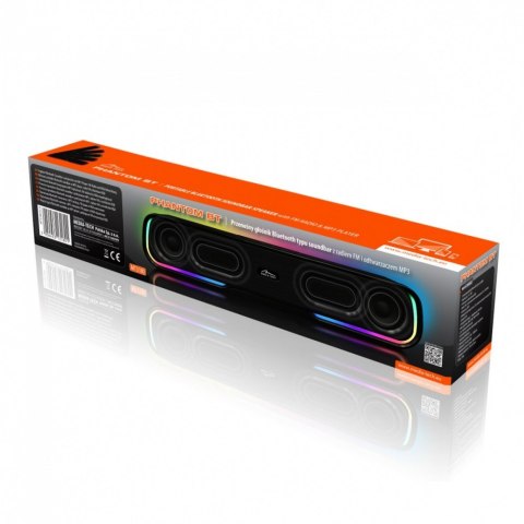 Głośnik Bluetooth typu Soundbar PHANTOM BT MT3180 Bluetooth 5.1+EDR/MP3/MicroSD/USB/AUX/Wbudowany Mikrofon/Micro-USB/RGB/RMS 10W Głośnik Bluetooth typu Soundbar PHANTOM BT MT3180 Bluetooth 5.1+EDR/MP3/MicroSD/USB/AUX/Wbudowany Mikrofon/Micro-USB/RGB/RMS 10W
