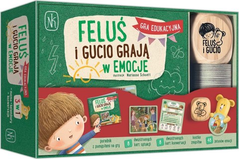 Gra Feluś i Gucio grają w emocje Gra Feluś i Gucio grają w emocje