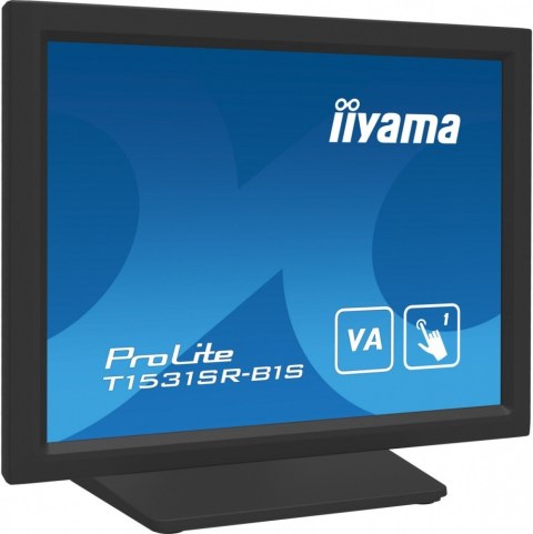 Monitor 15 cali T1531SR-B1S VA,RESISTIVE,HDMI,DP,VGA,IP54,2x1W Monitor 15 cali T1531SR-B1S VA,RESISTIVE,HDMI,DP,VGA,IP54,2x1W