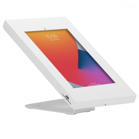 Uchwyt do tabletu ścienny / biurkowy z blokada 9,7-11 cali MC-475W Biały Uchwyt do tabletu ścienny / biurkowy z blokada 9,7-11 cali MC-475W Biały