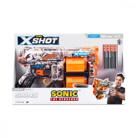 Wyrzutnia Skins Dread Sonic 12 strzałek Retro Wyrzutnia Skins Dread Sonic 12 strzałek Retro