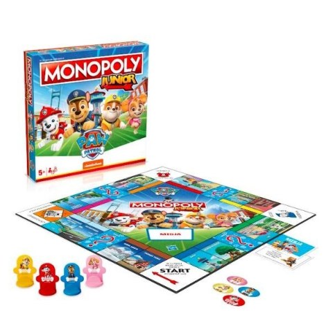Gra Monopoly Junior Psi Patrol Gra Monopoly Junior Psi Patrol