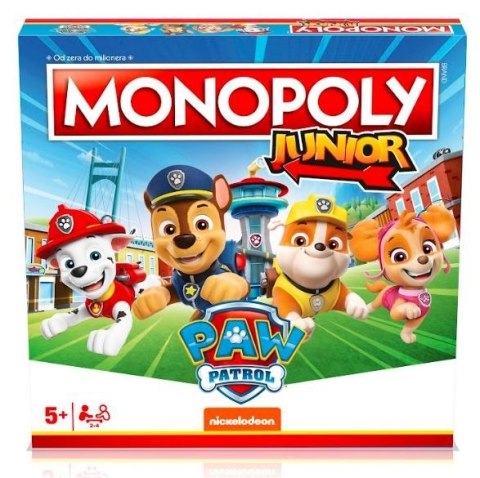 Gra Monopoly Junior Psi Patrol Gra Monopoly Junior Psi Patrol