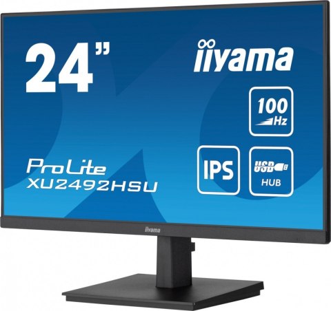 Monitor 23.8 cala XU2492HSU-B6 IPS,FHD,HDMI,DP,100Hz,4xUSB3.2,SLIM,2x2W Monitor 23.8 cala XU2492HSU-B6 IPS,FHD,HDMI,DP,100Hz,4xUSB3.2,SLIM,2x2W