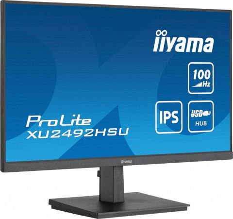 Monitor 23.8 cala XU2492HSU-B6 IPS,FHD,HDMI,DP,100Hz,4xUSB3.2,SLIM,2x2W Monitor 23.8 cala XU2492HSU-B6 IPS,FHD,HDMI,DP,100Hz,4xUSB3.2,SLIM,2x2W