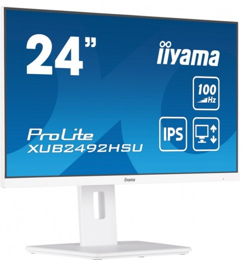 Monitor 23.8 cala XUB2492HSU-W6 IPS,HDMI,DP,100Hz,SLIM,HAS(150mm),4xUSB Monitor 23.8 cala XUB2492HSU-W6 IPS,HDMI,DP,100Hz,SLIM,HAS(150mm),4xUSB