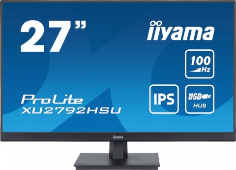 Monitor ProLite XU2792HSU-B6 27 cali IPS,FHD,HDMI,DP,100Hz,4xUSB3.2,SLIM,2x2W Monitor ProLite XU2792HSU-B6 27 cali IPS,FHD,HDMI,DP,100Hz,4xUSB3.2,SLIM,2x2W