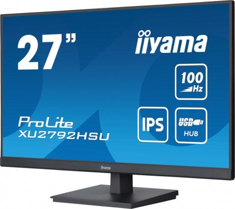 Monitor ProLite XU2792HSU-B6 27 cali IPS,FHD,HDMI,DP,100Hz,4xUSB3.2,SLIM,2x2W Monitor ProLite XU2792HSU-B6 27 cali IPS,FHD,HDMI,DP,100Hz,4xUSB3.2,SLIM,2x2W
