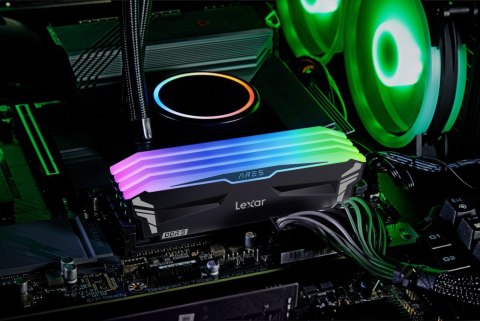Pamięć DDR5 ARES RGB Gaming 32GB(2*16GB)/7200 czarna Pamięć DDR5 ARES RGB Gaming 32GB(2*16GB)/7200 czarna