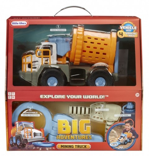 Ciężarówka górnicza Big Adventures zestaw Ciężarówka górnicza Big Adventures zestaw