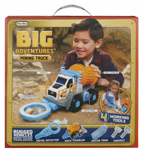 Ciężarówka górnicza Big Adventures zestaw Ciężarówka górnicza Big Adventures zestaw