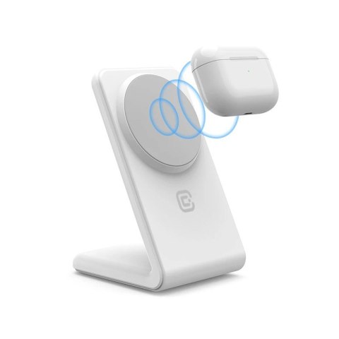 Ładowarka bezprzewodowa 2w1 z MagSafe do iPhone i AirPods Ładowarka bezprzewodowa 2w1 z MagSafe do iPhone i AirPods